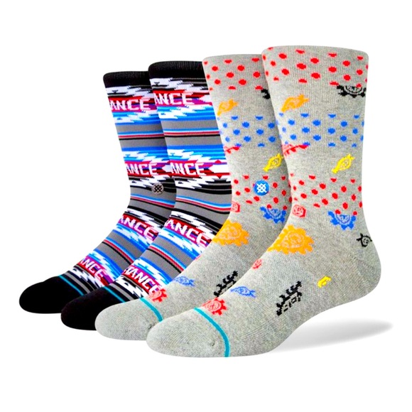 NWT • Stance x Dwyane Wade • Casual Socks • Large (6-12) • 2 Pack - Picture 1 of 14